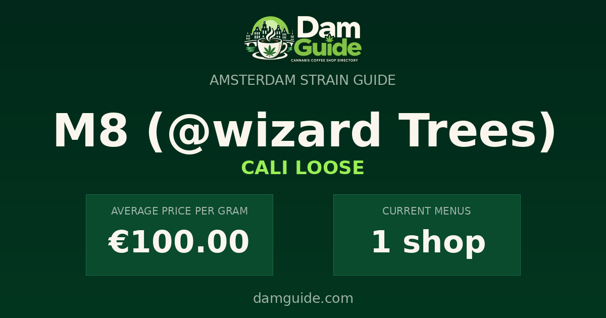 M8 (@wizard Trees): average price and number of shops