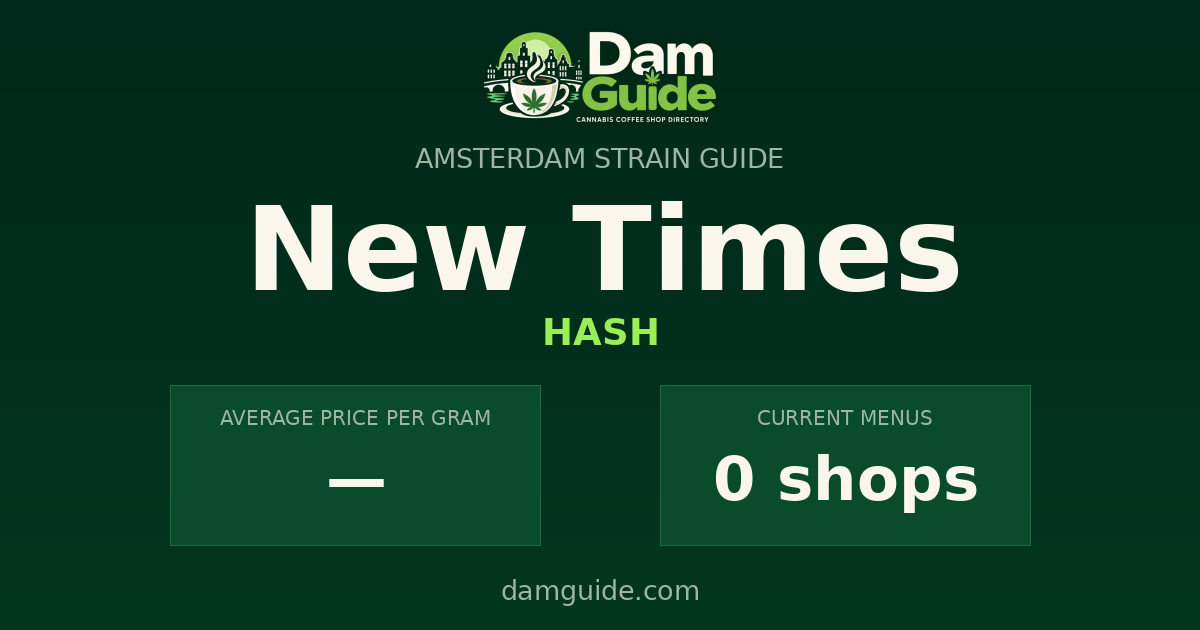 New Times: average price and number of shops