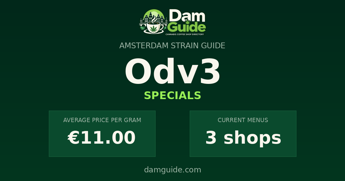 Odv3: average price and number of shops