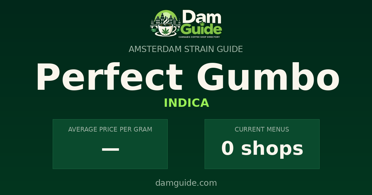 Perfect Gumbo: average price and number of shops