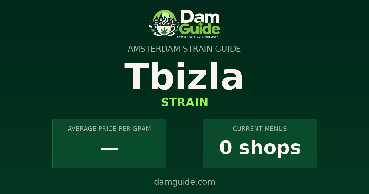 Tbizla: average price and number of shops